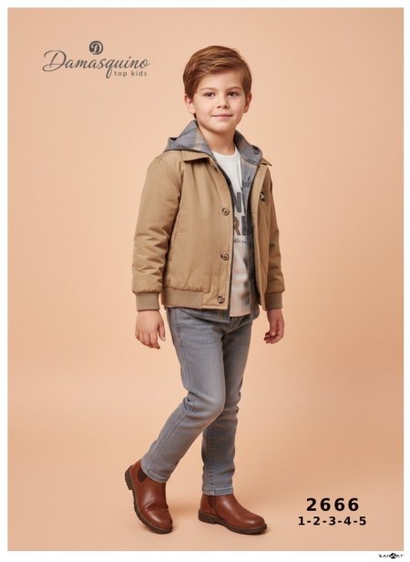 طقم ولادي 4 قطع 1-5 سنة