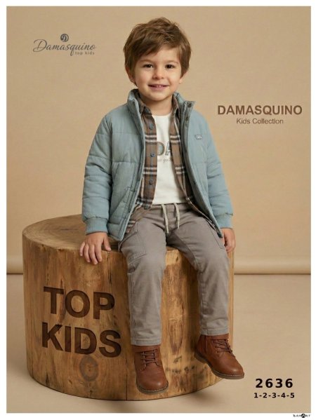 طقم ولادي 4 قطع 1-5 سنة