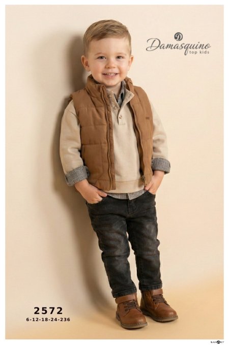 طقم ولادي 4 قطع 6-36 شهر