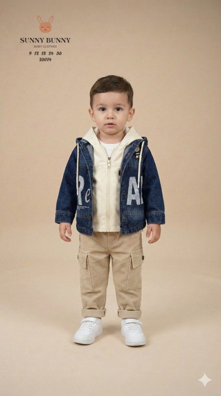 طقم ولادي 4 قطع 6-36 شهر