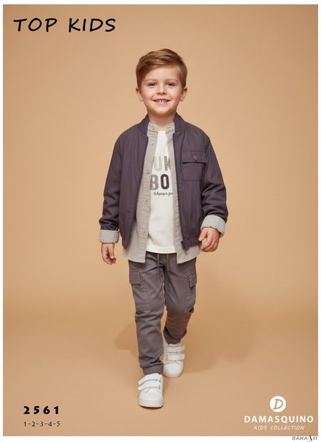 طقم ولادي 4 قطع 1-5 سنة